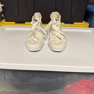 Women’s Vans White High-Top Sneakers